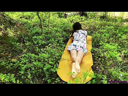❤️ په ټینډر کې اجنبی زما بلی مشت زنی کوي او په ځنګل کې په جوش سره ټوکې کوي ❤️❌ ❌❤
